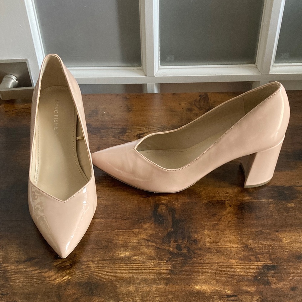 Marc Fisher Blush Pink Heels